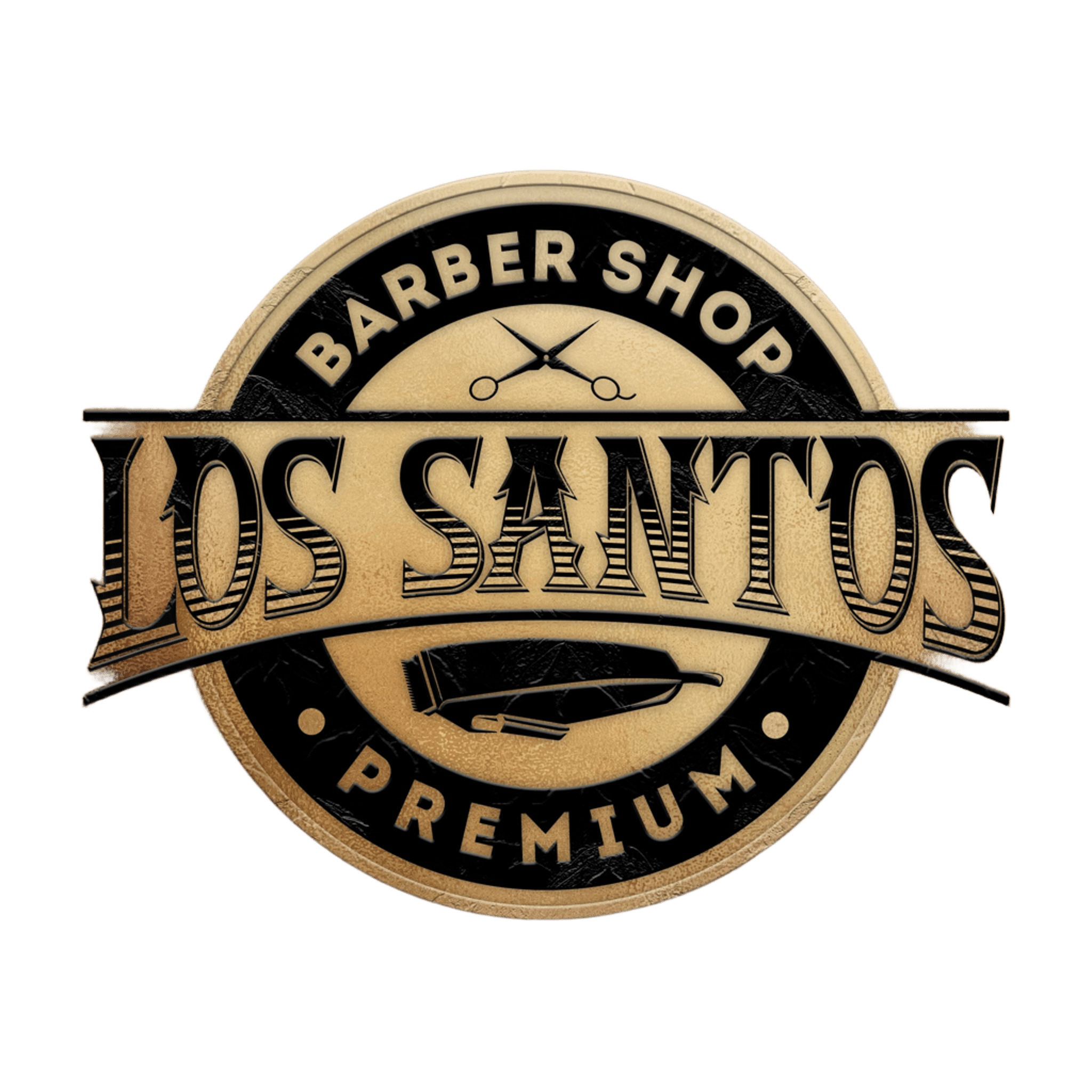 Los Santos Barber Logo